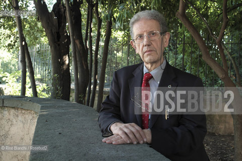 Rome September 27, 2013..Salvatore Settis, archaeologist and historian of Italian art. From 1999 to 2010, he was Director of the Scuola Normale Superiore di Pisa..He also directed the Getty Center for the History of Art and the Humanities in Los Angeles from 1994 to 1999. He was elected Director of the normal from 1999 to 2010./Salvatore Settis, archeologo e storico dellarte italiano. Dal 1999 al 2010 è stato direttore della Scuola Normale Superiore di Pisa..Ha inoltre diretto il Getty Center for the History of Art and the Humanities di Los Angeles dal 1994 al 1999. È stato direttore della Normale dal 1999 al 2010. .Photo: RINO BIANCHI ©Rino Bianchi/Rosebud2