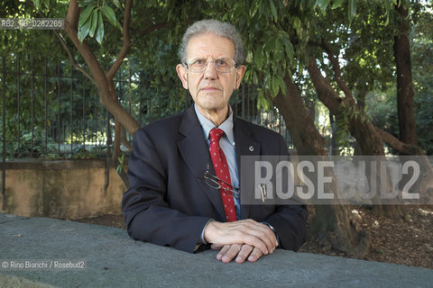 Rome September 27, 2013..Salvatore Settis, archaeologist and historian of Italian art. From 1999 to 2010, he was Director of the Scuola Normale Superiore di Pisa..He also directed the Getty Center for the History of Art and the Humanities in Los Angeles from 1994 to 1999. He was elected Director of the normal from 1999 to 2010./Salvatore Settis, archeologo e storico dellarte italiano. Dal 1999 al 2010 è stato direttore della Scuola Normale Superiore di Pisa..Ha inoltre diretto il Getty Center for the History of Art and the Humanities di Los Angeles dal 1994 al 1999. È stato direttore della Normale dal 1999 al 2010. .Photo: RINO BIANCHI ©Rino Bianchi/Rosebud2