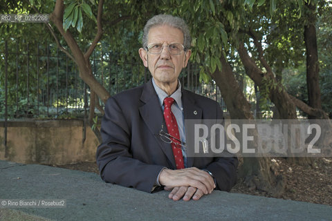 Rome September 27, 2013..Salvatore Settis, archaeologist and historian of Italian art. From 1999 to 2010, he was Director of the Scuola Normale Superiore di Pisa..He also directed the Getty Center for the History of Art and the Humanities in Los Angeles from 1994 to 1999. He was elected Director of the normal from 1999 to 2010./Salvatore Settis, archeologo e storico dellarte italiano. Dal 1999 al 2010 è stato direttore della Scuola Normale Superiore di Pisa..Ha inoltre diretto il Getty Center for the History of Art and the Humanities di Los Angeles dal 1994 al 1999. È stato direttore della Normale dal 1999 al 2010. .Photo: RINO BIANCHI ©Rino Bianchi/Rosebud2