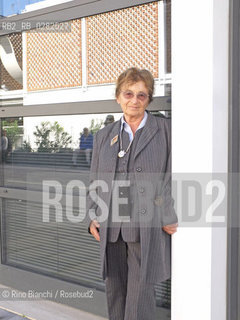 Rome October 20, 2012..Agnes Heller, philosopher, photographed in Rome in the nuovo mercato di Testaccio/Agnes Heller, filosofa, fotografata a Roma nel nuovo mercato di Testaccio..Photo: RINO BIANCHI ©Rino Bianchi/Rosebud2