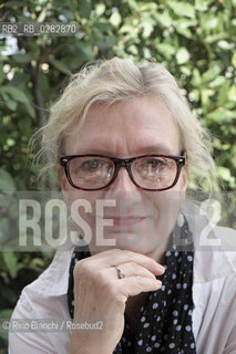 Rome, October 16, 2013..Elizabeth Strout, American writer, journalist, Pulitzer Prize winner, born in Portland, Maine, lives in New York with her husband and daughter. He taught literature and writing at Manhattan Community College for ten years and writing at the New School. His short stories have appeared in numerous magazines, including the New Yorker/Elisabeth Strout, scrittrice americana, giornalista, Premio Pulitzer, nata a Portland, Maine, vive a New York con il marito e la figlia. Ha insegnato letteratura e scrittura al Manhattan Community College per dieci anni e scrittura alla New School. Suoi racconti sono apparsi in numerose riviste, tra le quali il «New Yorker»..Photo: RINO BIANCHI ©Rino Bianchi/Rosebud2