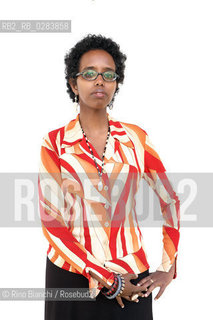 LAquila November 10, 2013.Igiaba Scego, Italian writer of Somali origin, photographed in LAquila/Igiaba Scego, scrittrice italiana di origine somala fotografata  a LAquila..Photo: RINO BIANCHI ©Rino Bianchi/Rosebud2