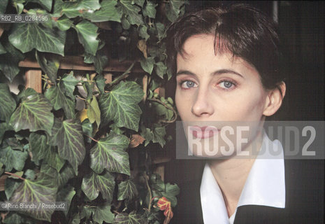 Rome Juin 6, 2002..Margaret Mazzantini, Italian actress and writer, photographed in Rome, Hotel Locarno/Margaret Mazzantini, attrice e scrittrice italiana, fotografata a Roma allhotel Locarno..Photo: RINO BIANCHI ©Rino Bianchi/Rosebud2