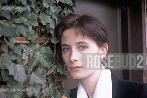 Rome April 3, 2002..Margaret Mazzantini, Italian actress and writer, photographed in Rome, Hotel Locarno/Margaret Mazzantini, attrice e scrittrice italiana, fotografata a Roma allhotel Locarno..Photo: RINO BIANCHI ©Rino Bianchi/Rosebud2