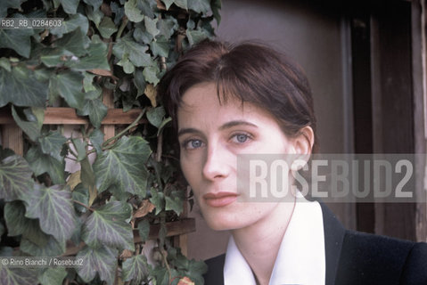 Rome April 3, 2002..Margaret Mazzantini, Italian actress and writer, photographed in Rome, Hotel Locarno/Margaret Mazzantini, attrice e scrittrice italiana, fotografata a Roma allhotel Locarno..Photo: RINO BIANCHI ©Rino Bianchi/Rosebud2
