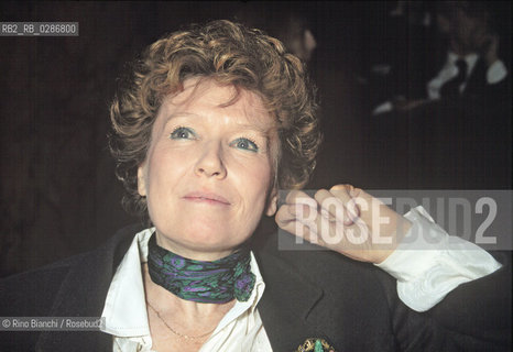 Rome Juin 3, 1996..Dacia Maraini, writer, photographed in Rome/Dacia Maraini, scrittrice, fotografata a Roma..Photo: RINO BIANCHI ©Rino Bianchi/Rosebud2