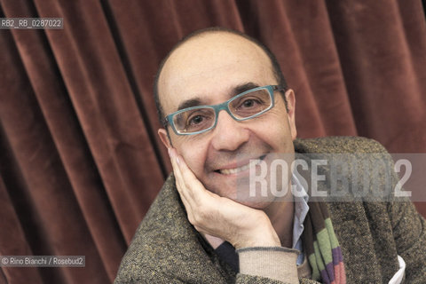 Rome February 6, 2014..Federico Conforto doctor, literature enthusiast and promoter of The Italian Book Club, photographed at the Quirino Theatre in Rome/Federico Conforto, medico anestetista, appassionato di letteratura e promotore del The Italian Book Club, fotografato a Roma al Teatro Quirino..hoto: RINO BIANCHI ©Rino Bianchi/Rosebud2