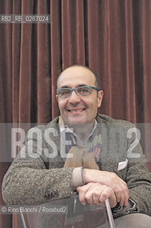 Rome February 6, 2014..Federico Conforto doctor, literature enthusiast and promoter of The Italian Book Club, photographed at the Quirino Theatre in Rome/Federico Conforto, medico anestetista, appassionato di letteratura e promotore del The Italian Book Club, fotografato a Roma al Teatro Quirino..hoto: RINO BIANCHI ©Rino Bianchi/Rosebud2