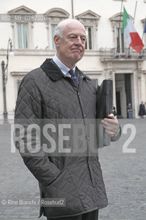Rome January 17, 2014..Staffan de Mistura is a Swedish-born Italian diplomat who now follows the Marò/Staffan de Mistura è un diplomatico svedese naturalizzato italiano che in questo momento segue le vicende dei Marò..Photo: RINO BIANCHI ©Rino Bianchi/Rosebud2