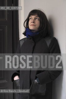 Rome February 10, 2014..Emmanuelle Pireyre, French writer and poet, photographed in Rome in via degli Avignonesi, writes and publishes since 1995. She is the author of numerous radio plays for France Culture/Emmanuelle Pireyre, scrittrice e poetessa francese fotografata a Roma in via degli Avignonesi, scrive e pubblica dal 1995. E autrice di numerosi radiodrammi per France Culture..Photo: RINO BIANCHI ©Rino Bianchi/Rosebud2