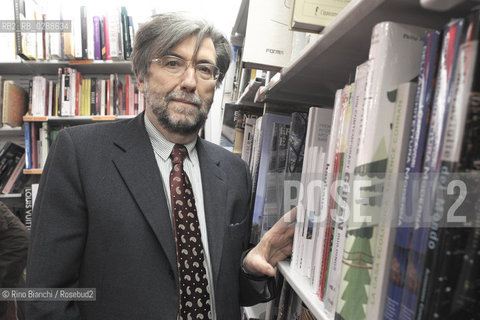 Rome March 5, 2014..Ernesto Galli della Loggia, historian, essayist and journalist, columnist for the Italian newspaper Corriere della Sera/Ernesto Galli della Loggia, storico, saggista e giornalista italiano, editorialista del Corriere della Sera..Photo: RINO BIANCHI ©Rino Bianchi/Rosebud2