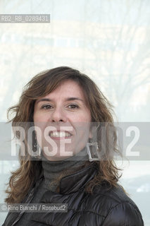 Rome March 15, 2014..Chiara Moscardelli, photographed in Rome, writer. His debut novel, I wanted to be a dead cat (Einaudi Stile Libero, 2011), has obtained a great success and is the subject of a strong cult following, especially among readers on the net. In 2013 has published, for Einaudi Stile Libero, life is not a movie (but sometimes it looks like)/Chiara Moscardelli, fotografata a Roma, scrittrice. Il suo romanzo desordio, Volevo essere una gatta morta (Einaudi Stile Libero, 2011), ha ottenuto un grande successo di pubblico ed è oggetto di un tenace culto, soprattutto tra i lettori della rete. Nel 2013 ha pubblicato, sempre per Einaudi Stile Libero, La vita non è un film (ma a volte ci somiglia)..Photo: RINO BIANCHI ©Rino Bianchi/Rosebud2