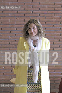Rome March 15, 2014..Giovanna Zucca, photographed in Rome, he served as writer, musician and help nurse-anesthesia in the operating room. Degree in philosophy, a discipline that grows with great interest and passion/Giovanna Zucca, fotografata a Roma, scrittrice, presta servizio come infermiera strumentista e aiuto-anestesia in sala operatoria. Laureata in filosofia, una disciplina che coltiva con grande interesse e passione..Photo: RINO BIANCHI ©Rino Bianchi/Rosebud2