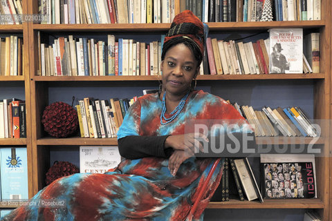 Rome March 25, 2014..Gertrude Matshe, writer and philanthropist, photographed in Rome/Gertrude Matshe, scrittrice e filantropa, fotografata a Roma..Photo: RINO BIANCHI ©Rino Bianchi/Rosebud2