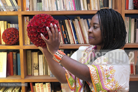 Rome March 25, 2014..Gertrude Matshe, writer and philanthropist, photographed in Rome/Gertrude Matshe, scrittrice e filantropa, fotografata a Roma..Photo: RINO BIANCHI ©Rino Bianchi/Rosebud2