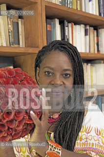 Rome March 25, 2014..Gertrude Matshe, writer and philanthropist, photographed in Rome/Gertrude Matshe, scrittrice e filantropa, fotografata a Roma..Photo: RINO BIANCHI ©Rino Bianchi/Rosebud2