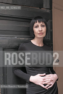 Rome March 27, 2014..Candida Morvillo, photographed in Rome, a columnist for the Corriere della Sera, signing on Corriere.it video under Pernientecandida. He directed the weekly Novella 2000. Published by Rizzoli this paper La Repubblica delle veline, Valmiki and vices of the girls of the tivvù from the 1950s to the present day. Won, in July 2006, the Ischia international journalism award Angelo Rizzoli as best journalist under 35 for print media and agencie/Candida Morvillo, fotografata a Roma, editorialista del Corriere della Sera, firma su “Corriere.it” la video rubrica “Pernientecandida”. Ha diretto il settimanale “Novella 2000”.  Ha pubblicato per Rizzoli il saggio La Repubblica delle veline, vita vezzi e vizi delle ragazze della tivvù dagli anni cinquanta ai giorni nostri. Ha vinto, nel luglio 2006, il Premio Ischia Internazionale di Giornalismo Angelo Rizzoli come miglior giornalista under 35 per la carta stampata e le agenzie..Photo: RINO BIANCHI ©Rino Bianchi/Rosebud2