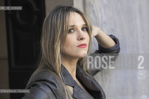 Rome April 2, 2014..Francesca Barra journalist, radio and television presenter, writer, photographed in Rome/Francesca Barra giornalista, conduttrice televisiva e radiofonica, scrittrice, fotografata a Roma..Photo: RINO BIANCHI ©Rino Bianchi/Rosebud2