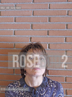Rome April 9, 2011..Donatella Di Pietrantonio, dentist and writer, born in Arsita (TE), photographed in Rome during the Libri Come/Donatella Di Pietrantonio, odontoiatra e scrittrice, originaria di Arsita(TE), fotografata a Roma durante Libri Come..Photo: RINO BIANCHI ©Rino Bianchi/Rosebud2