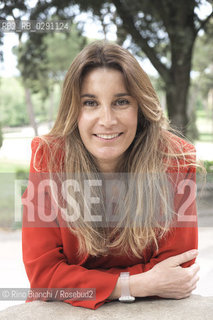 Rome April 28,2014..Valeria De Luca, a graduate in philosophy and law and became a lawyer, he made his debut in fiction with his novel Respira/Valeria De Luca, laureata in filosofia e giurisprudenza, avvocato, esordisce nella narrativa con il romanzo Respira..Photo: RINO BIANCHI ©Rino Bianchi/Rosebud2