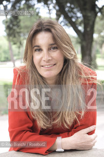Rome April 28,2014..Valeria De Luca, a graduate in philosophy and law and became a lawyer, he made his debut in fiction with his novel Respira/Valeria De Luca, laureata in filosofia e giurisprudenza, avvocato, esordisce nella narrativa con il romanzo Respira..Photo: RINO BIANCHI ©Rino Bianchi/Rosebud2