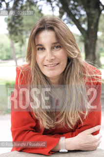 Rome April 28,2014..Valeria De Luca, a graduate in philosophy and law and became a lawyer, he made his debut in fiction with his novel Respira/Valeria De Luca, laureata in filosofia e giurisprudenza, avvocato, esordisce nella narrativa con il romanzo Respira..Photo: RINO BIANCHI ©Rino Bianchi/Rosebud2