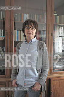 Rome April 9, 2011..Donatella Di Pietrantonio, dentist and writer, born in Arsita (TE), photographed in Rome during the Libri Come/Donatella Di Pietrantonio, odontoiatra e scrittrice, originaria di Arsita(TE), fotografata a Roma durante Libri Come..Photo: RINO BIANCHI ©Rino Bianchi/Rosebud2