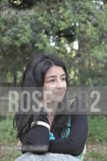 Rome May 10, 2014..Francesca Bellino, journalist and writer, photographed in Rome in the Park of Villa Celimontana/Francesca Bellino, giornalista e scrittrice, fotografata a Roma nel Parco di Villa Celimontana..Photo: RINO BIANCHI ©Rino Bianchi/Rosebud2
