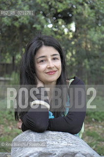Rome May 10, 2014..Francesca Bellino, journalist and writer, photographed in Rome in the Park of Villa Celimontana/Francesca Bellino, giornalista e scrittrice, fotografata a Roma nel Parco di Villa Celimontana..Photo: RINO BIANCHI ©Rino Bianchi/Rosebud2