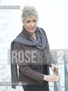 Rome March 25, 2010..Lizzie Doron, writer, photographed in Rome, lived in a kibbutz on the Golan but now has returned to live in his hometown of Tel Aviv/Lizzie Doron, scrittrice, fotografata a Roma, ha vissuto a lungo in un kibbutz sulle alture del Golan ma ora è tornata ad abitare nella sua città natale Tel Aviv. .Photo:: RINO BIANCHI ©Rino Bianchi/Rosebud2