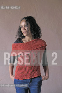 Ferrara October 5, 2014..Cristina Ali Farah Ubax, photographed in Ferrara, Italian writer and poet of Somali origin/Cristina Ubax Ali Farah, fotografata a Ferrara, scrittrice e poetessa italiana di origine somala..Photo: RINO BIANCHI ©Rino Bianchi/Rosebud2
