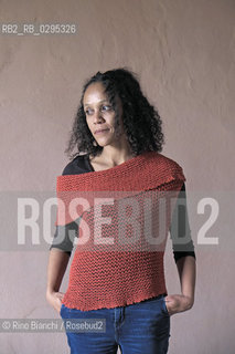 Ferrara October 5, 2014..Cristina Ali Farah Ubax, photographed in Ferrara, Italian writer and poet of Somali origin/Cristina Ubax Ali Farah, fotografata a Ferrara, scrittrice e poetessa italiana di origine somala..Photo: RINO BIANCHI ©Rino Bianchi/Rosebud2