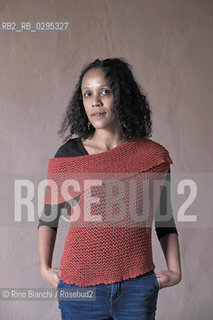 Ferrara October 5, 2014..Cristina Ali Farah Ubax, photographed in Ferrara, Italian writer and poet of Somali origin/Cristina Ubax Ali Farah, fotografata a Ferrara, scrittrice e poetessa italiana di origine somala..Photo: RINO BIANCHI ©Rino Bianchi/Rosebud2