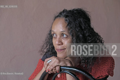Ferrara October 5, 2014..Cristina Ali Farah Ubax, photographed in Ferrara, Italian writer and poet of Somali origin/Cristina Ubax Ali Farah, fotografata a Ferrara, scrittrice e poetessa italiana di origine somala..Photo: RINO BIANCHI ©Rino Bianchi/Rosebud2