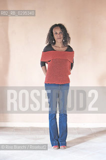 Ferrara October 5, 2014..Cristina Ali Farah Ubax, photographed in Ferrara, Italian writer and poet of Somali origin/Cristina Ubax Ali Farah, fotografata a Ferrara, scrittrice e poetessa italiana di origine somala..Photo: RINO BIANCHI ©Rino Bianchi/Rosebud2