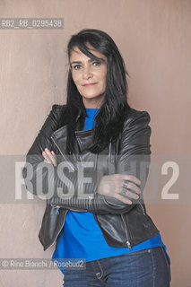 Ferrara October 4, 2014..Lydia Cacho Ribeiro, photographed in Ferrara, journalist, writer and Mexican activist for the rights of women and children/ Cacho Ribeiro, fotografata a Ferrara,  giornalista, scrittrice e attivista messicana, per i diritti delle donne e dei bambini..Photo: RINO BIANCHI ©Rino Bianchi/Rosebud2