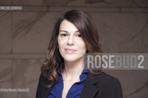 Rome, December 5 2014..Dragana Nikolic, Serbian writer, photographed in Rome/Dragana Nikolic, scrittrice serba, fotografata a Roma..Photo: RINO BIANCHI ©Rino Bianchi/Rosebud2