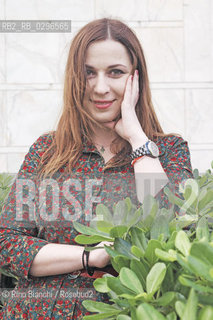 Rome, December 6 2014..Marina Achmedova, photographed in Rome, the Russian journalist and writer, author of Krokodil, where he speaks of desomorphine novel, synthetic drug from the devastating effects/Marina Achmedova, fotografata a Roma, giornalista e scrittrice russa, autrice di Krokodil, romanzo dove parla della desomorfina, droga sintetica dagli effetti devastanti..Photo: RINO BIANCHI ©Rino Bianchi/Rosebud2