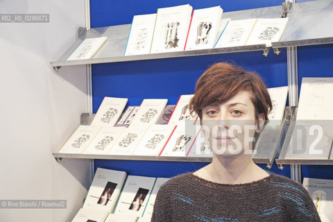 Rome, December 7 2014..Stella Sacchini, photographed in Rome, literary translator and writer, Fuori posto(Coazinzola Press) is his first novel/Stella Sacchini, fotografata a Roma, traduttrice letteraria e scrittrice, Fuori posto (Coazinzola Press) è il suo primo romanzo. .Photo: RINO BIANCHI ©Rino Bianchi/Rosebud2