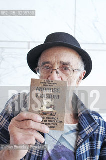 Rome, December 8 2014..Marcello Baraghini, photographed in Rome, editor and star of battles for civil rights, is the editorial director of Stampa Alternativa/Nuovi Equilibri/Marcello Baraghini, fotografato a Roma, editore e protagonista di battaglie per i diritti civili, è direttore editoriale di Stampa Alternativa/Nuovi Equilibri..Photo: RINO BIANCHI ©Rino Bianchi/Rosebud2