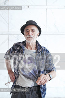 Rome, December 8 2014..Marcello Baraghini, photographed in Rome, editor and star of battles for civil rights, is the editorial director of Stampa Alternativa/Nuovi Equilibri/Marcello Baraghini, fotografato a Roma, editore e protagonista di battaglie per i diritti civili, è direttore editoriale di Stampa Alternativa/Nuovi Equilibri..Photo: RINO BIANCHI ©Rino Bianchi/Rosebud2