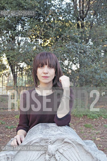Rome, December 12 2014..Nadia Terranova, photographed in Rome, writer. Publishes stories for both large and small stories for several publishers and his books have won awards including the Premio Napoli, the Prize Laura Orvieto, the Prize Mariele Ventre, but considering rewarded each time a child goes to her and points out something about a book/Nadia Terranova, fotografata a Roma, scrittrice. Pubblica sia storie per grandi che storie per piccoli per diversi editori e i suoi libri hanno ottenuto riconoscimenti tra cui il Premio Napoli, il Premio Laura Orvieto, il premio Mariele Ventre, ma si considera premiata ogni volta che un bambino va da lei e le fa notare qualcosa su un suo libro..Photo: RINO BIANCHI ©Rino Bianchi/Rosebud2