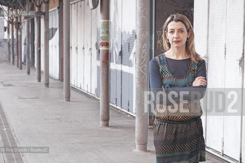 Rome February 20, 2015..Chiara Mezzalama, writer, photographed in Rome in Trastevere district/Chiara Mezzalama, scrittrice, fotografata a Roma nel quartiere Trastevere..Photo: RINO BIANCHI ©Rino Bianchi/Rosebud2