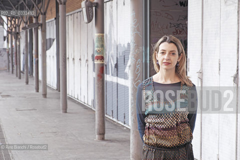 Rome February 20, 2015..Chiara Mezzalama, writer, photographed in Rome in Trastevere district/Chiara Mezzalama, scrittrice, fotografata a Roma nel quartiere Trastevere..Photo: RINO BIANCHI ©Rino Bianchi/Rosebud2