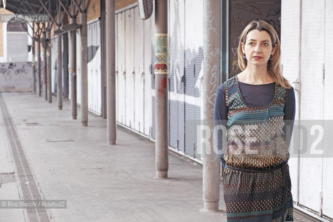 Rome February 20, 2015..Chiara Mezzalama, writer, photographed in Rome in Trastevere district/Chiara Mezzalama, scrittrice, fotografata a Roma nel quartiere Trastevere..Photo: RINO BIANCHI ©Rino Bianchi/Rosebud2