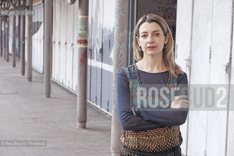 Rome February 20, 2015..Chiara Mezzalama, writer, photographed in Rome in Trastevere district/Chiara Mezzalama, scrittrice, fotografata a Roma nel quartiere Trastevere..Photo: RINO BIANCHI ©Rino Bianchi/Rosebud2