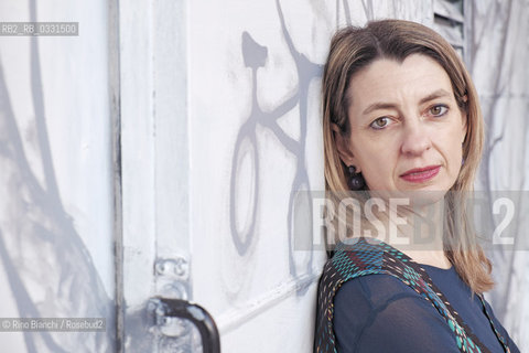 Rome February 20, 2015..Chiara Mezzalama, writer, photographed in Rome in Trastevere district/Chiara Mezzalama, scrittrice, fotografata a Roma nel quartiere Trastevere..Photo: RINO BIANCHI ©Rino Bianchi/Rosebud2