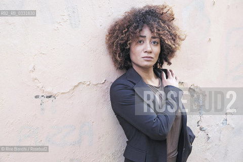 Rome February 18, 2015..Gamey Guilavogui Malatesta, actress, photographed in Rome in the park of Villa Celimontana/Gamey Guilavogui Malatesta, attrice, fotografata a Roma nel parco di Villa Celimontana..Photo: RINO BIANCHI ©Rino Bianchi/Rosebud2