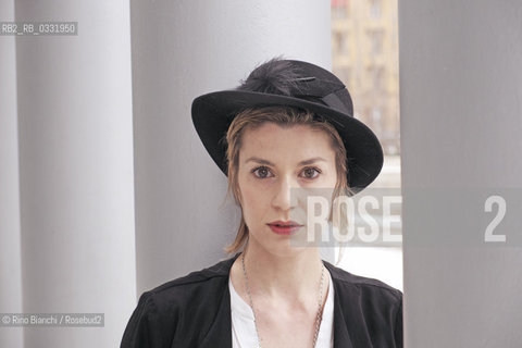 Rome March 4, 2015..Alice Torriani, actress and writer, photographed in Rome in the spaces of the MAXXI/Alice Torriani, attrice e scrittrice, fotografata a Roma negli spazi del MAXXI..Photo: RINO BIANCHI ©Rino Bianchi/Rosebud2