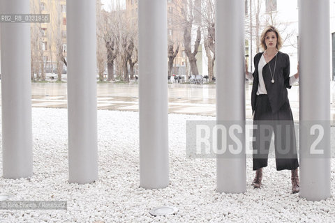 Rome March 4, 2015..Alice Torriani, actress and writer, photographed in Rome in the spaces of the MAXXI/Alice Torriani, attrice e scrittrice, fotografata a Roma negli spazi del MAXXI..Photo: RINO BIANCHI ©Rino Bianchi/Rosebud2